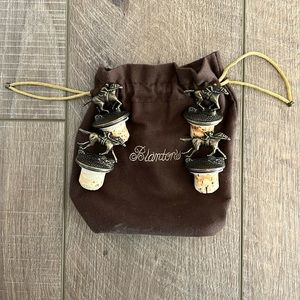 Blanton’s Bag with 4 Horse lids (2 A’s and 2 L’s)